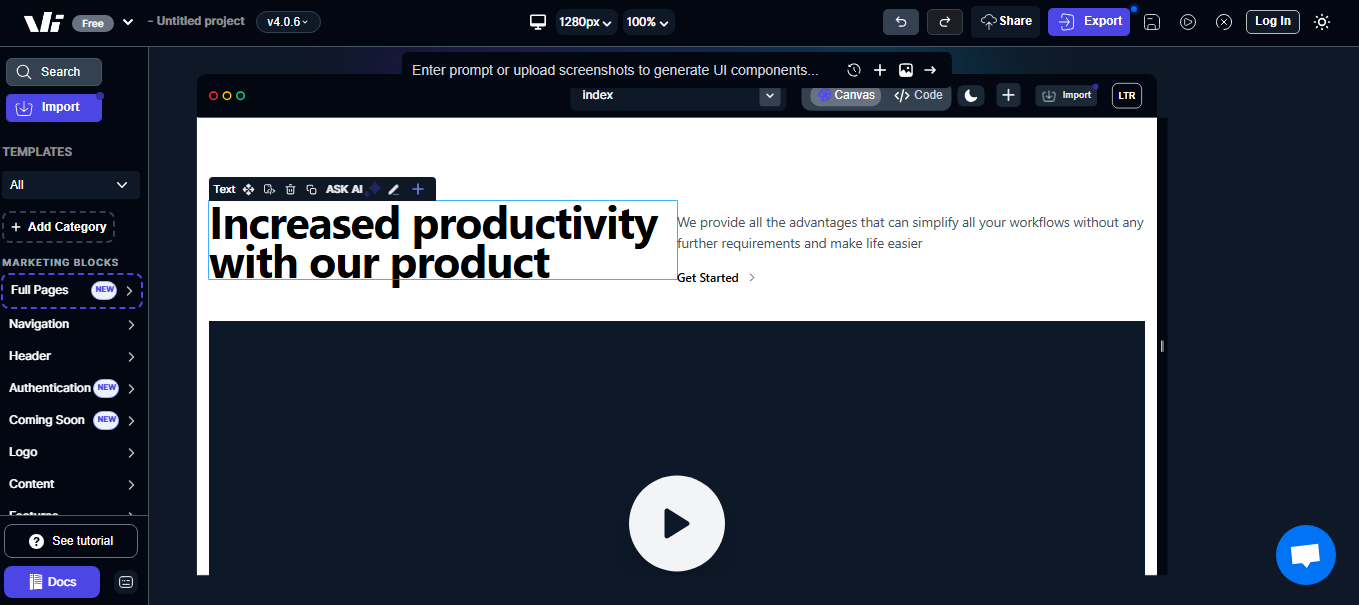 How to Reuse your Header and Footer across all Pages in Windframe