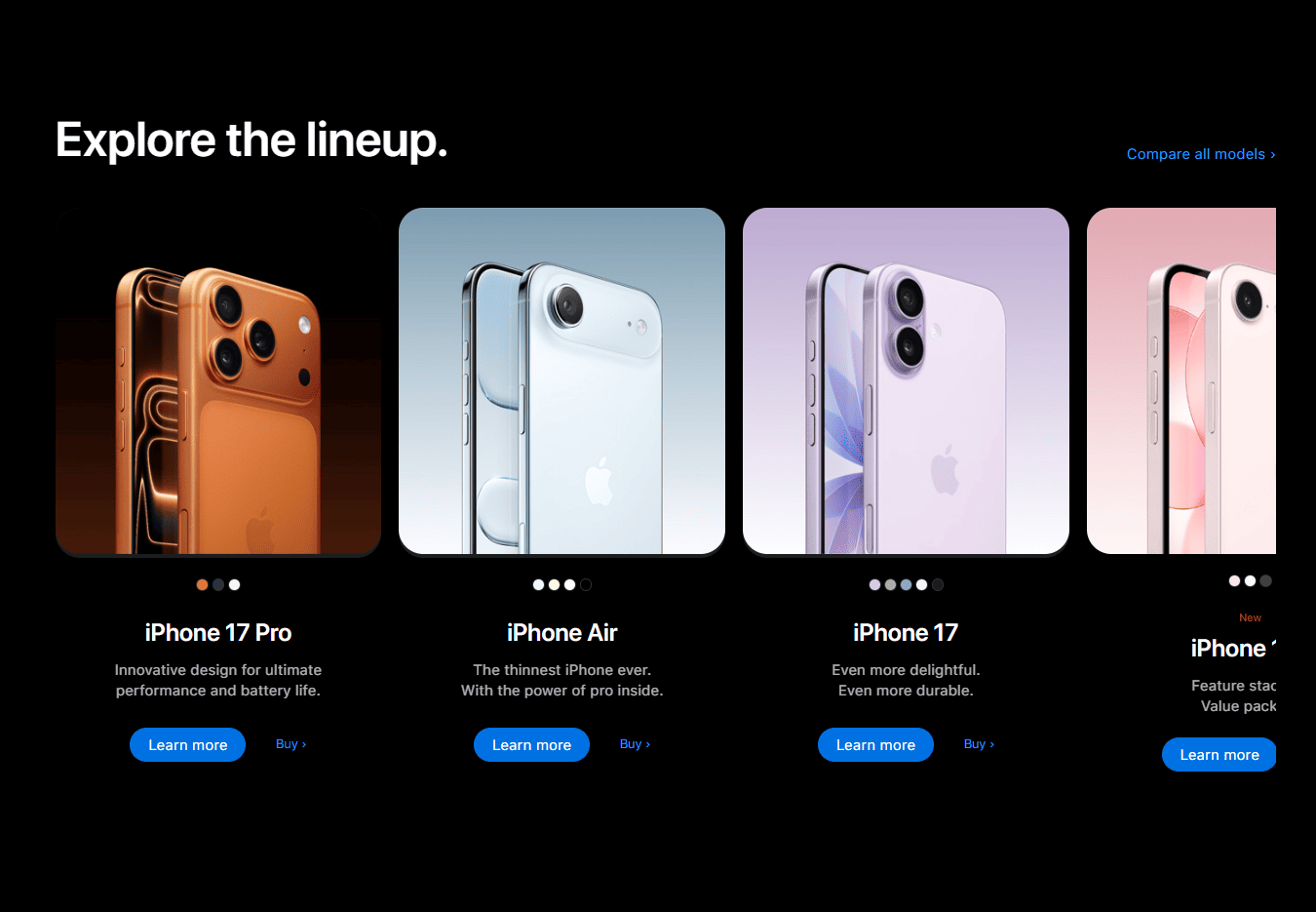 Apple component preview