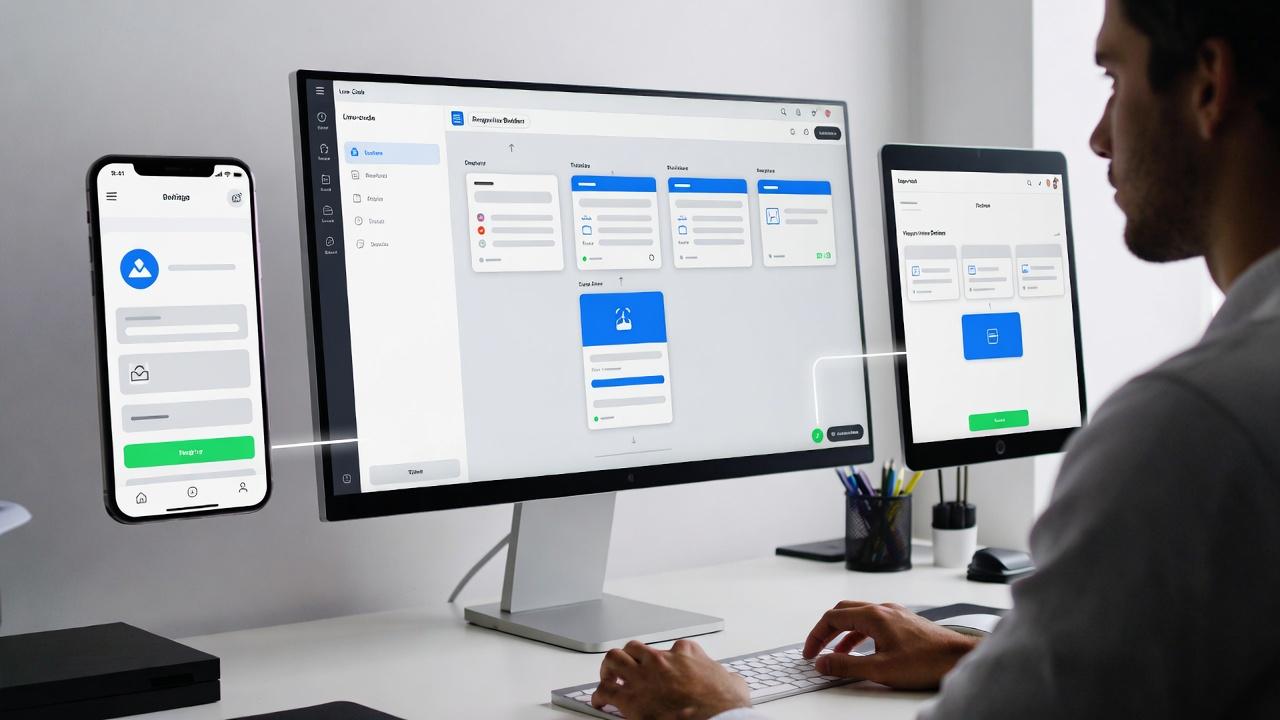 Low-code Tools for Accelerating Responsive Frontend Development