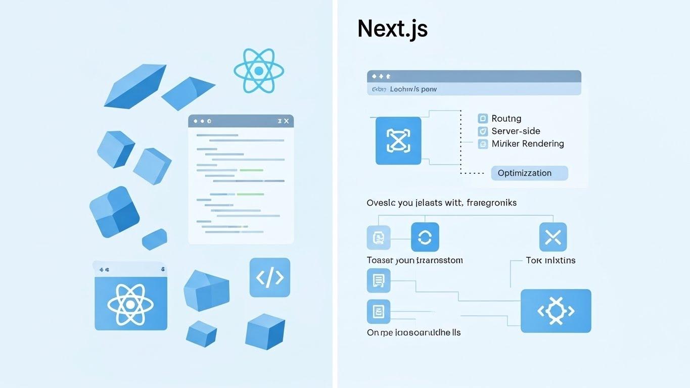 Next.js vs React: Key Differences, Pros, Cons, and When to Use Each in 2026