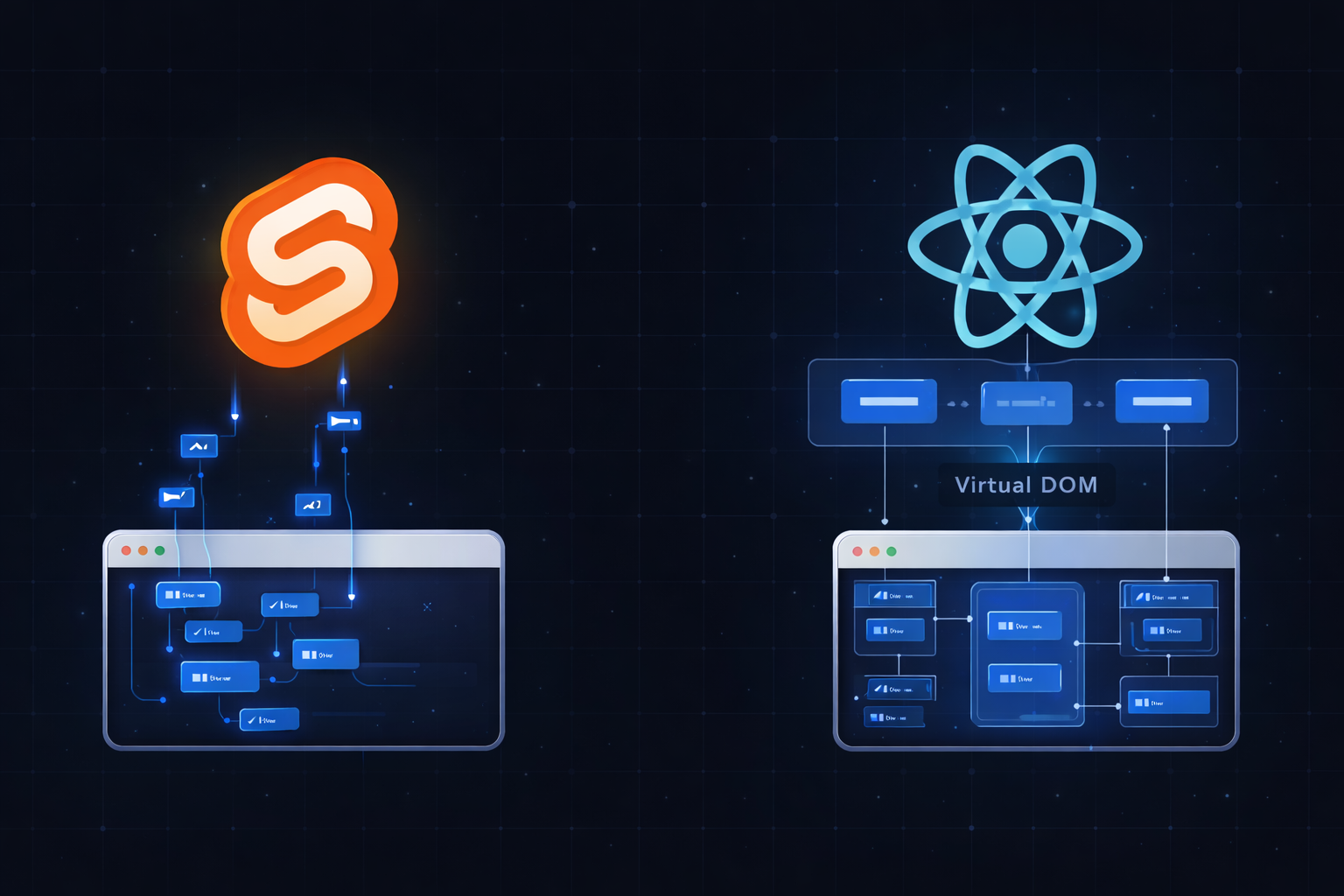 Svelte vs React: A Detailed Comparison to Help You Choose the Right Framework in 2026