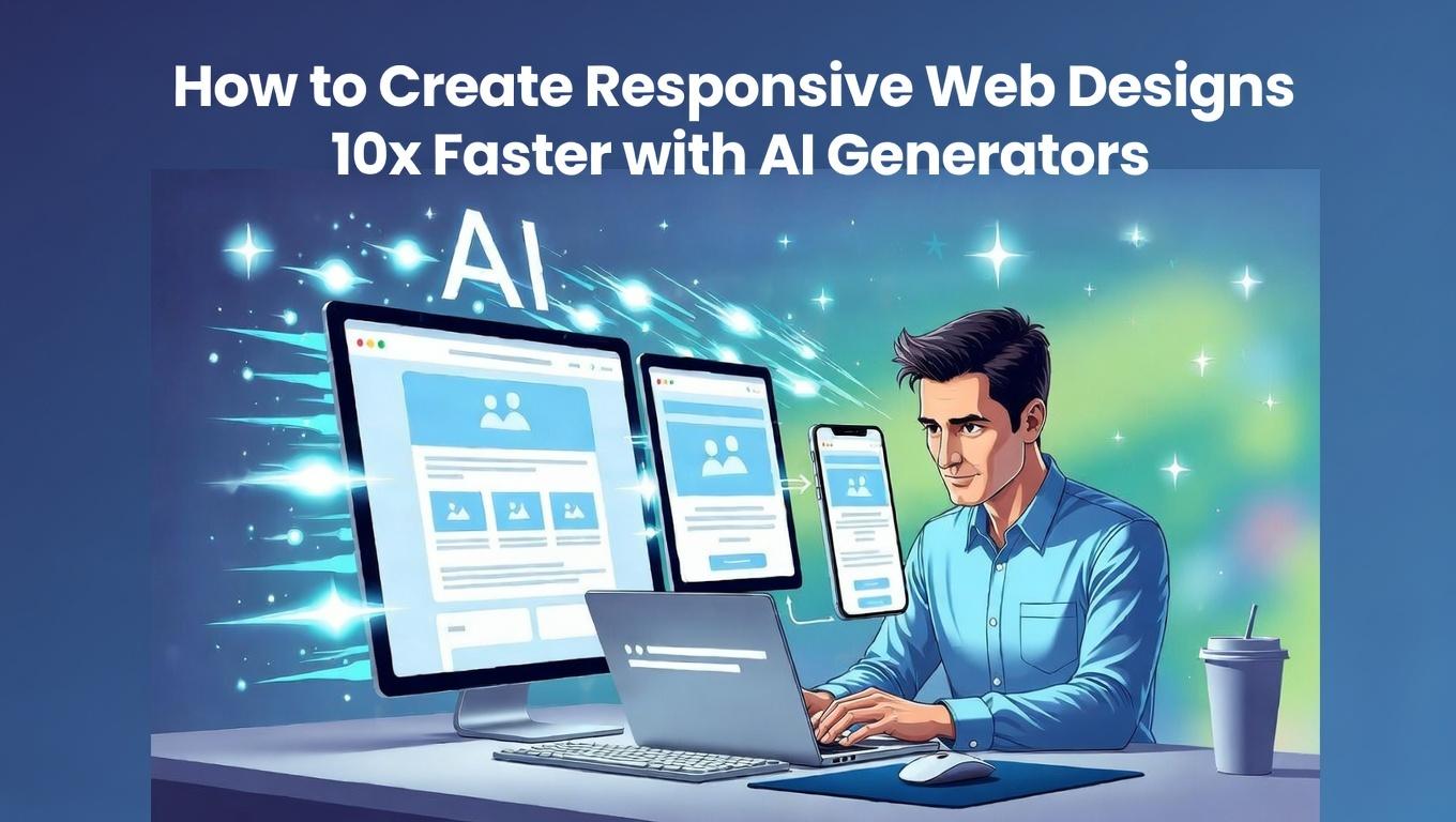 How to Create Responsive Web Designs 10x Faster with AI Generators