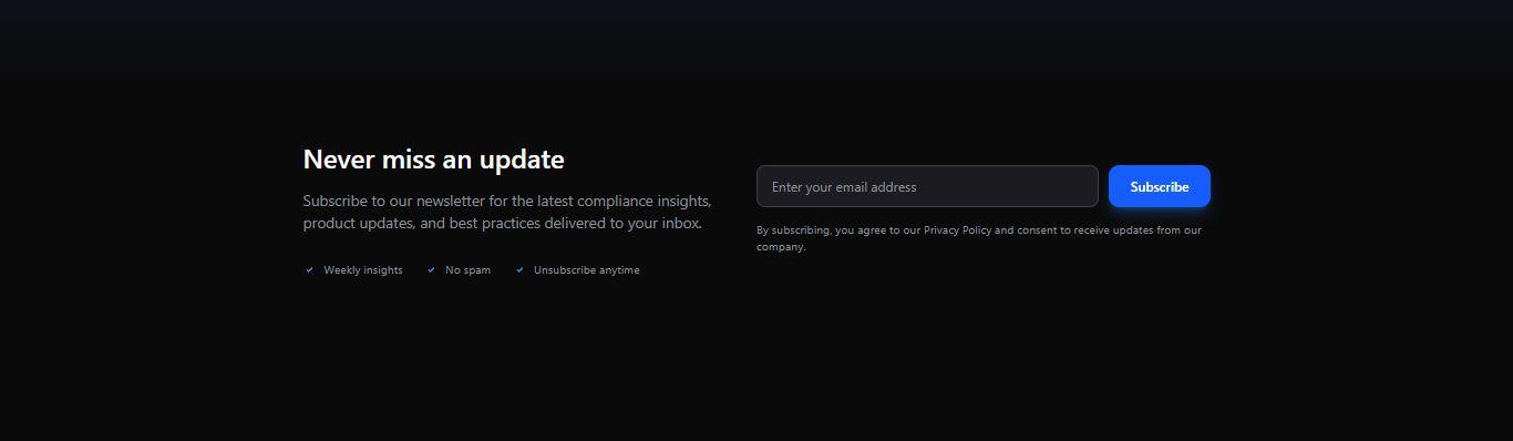 Email Subscription Form
