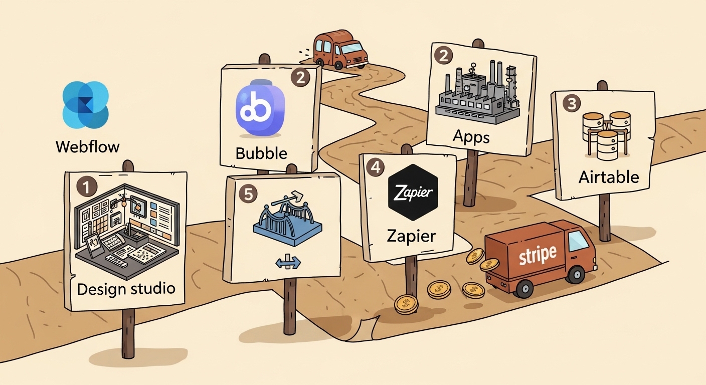 demystifying no-code web builders