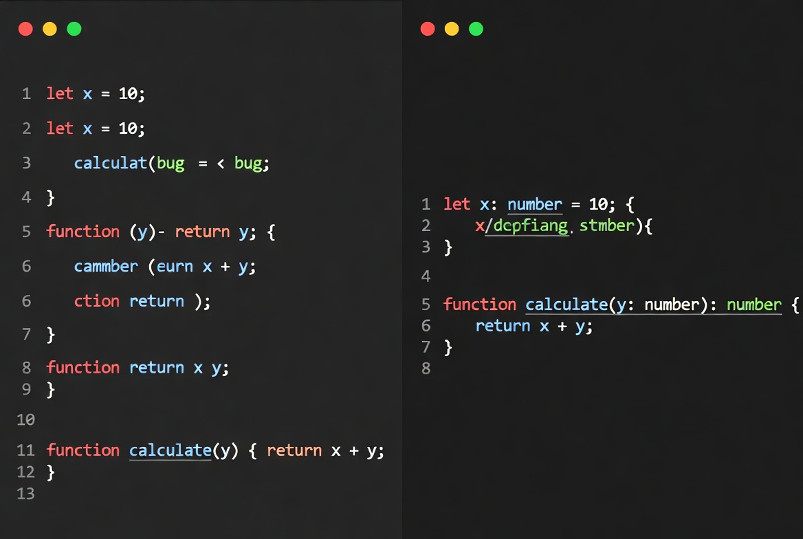 javascript vs typescript