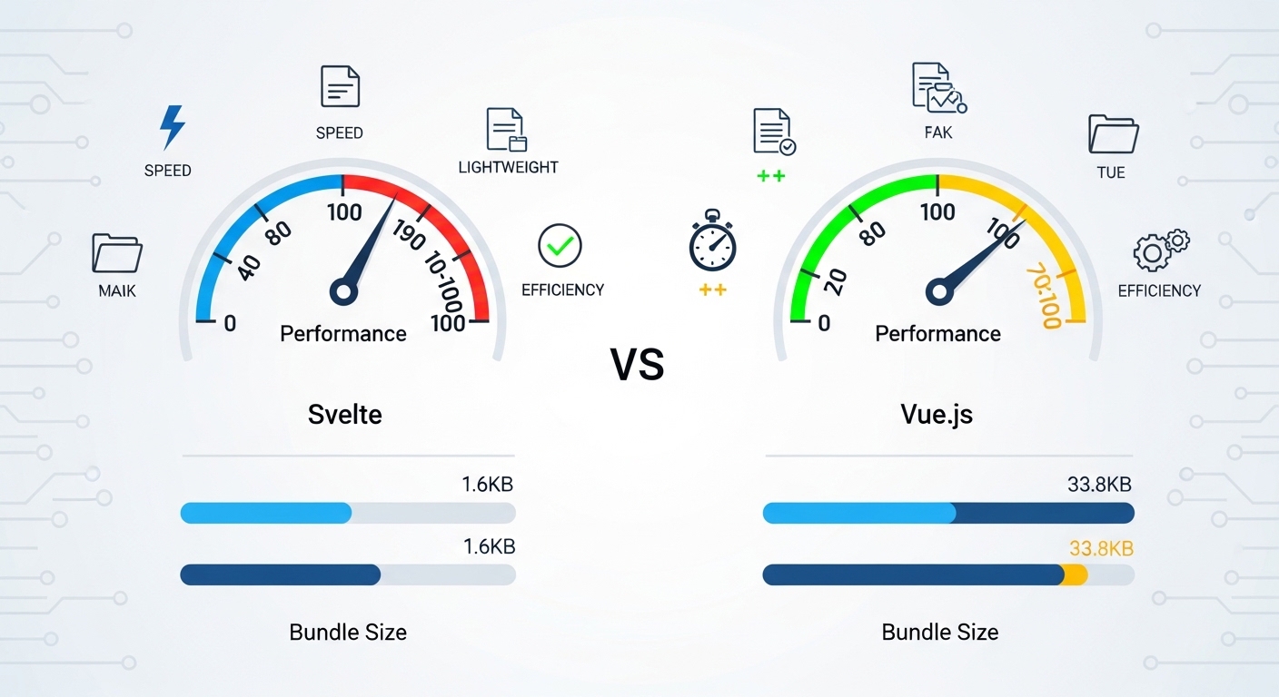 Comparison of svelte vs vuejs