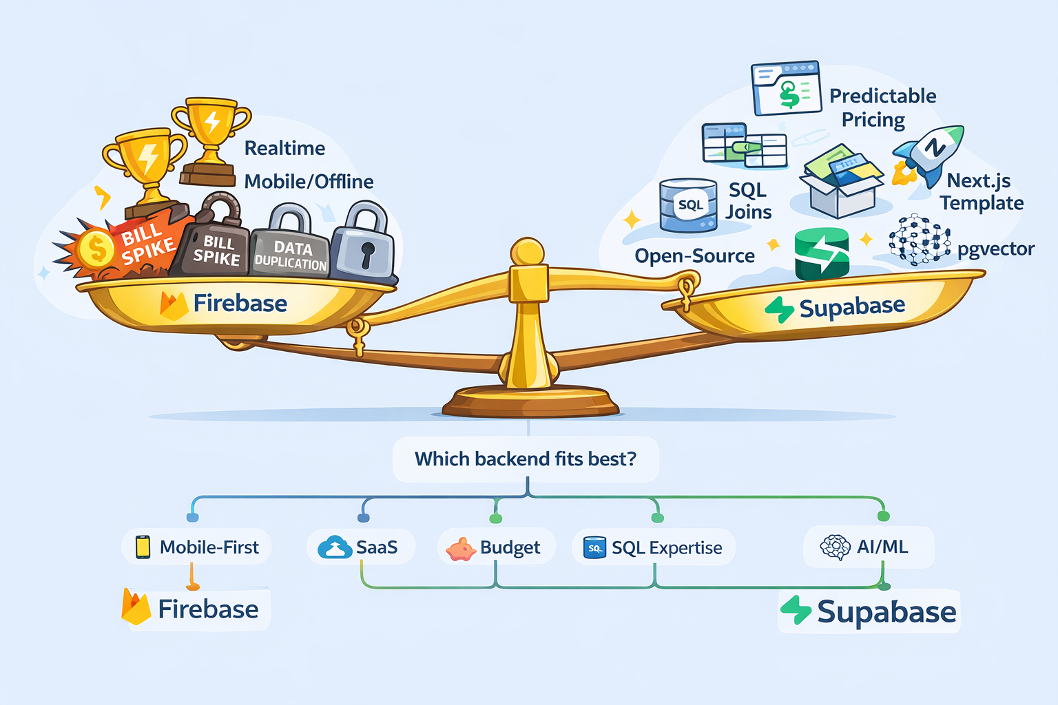pros and cons of superbase and firebase