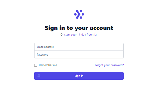 Default Form Login