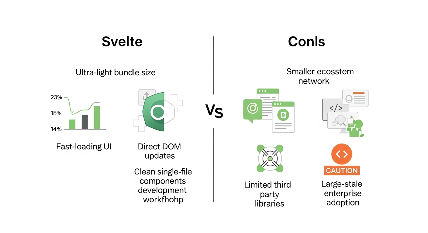 svelte cons and pros