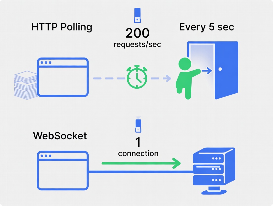 websockets vs traditional http