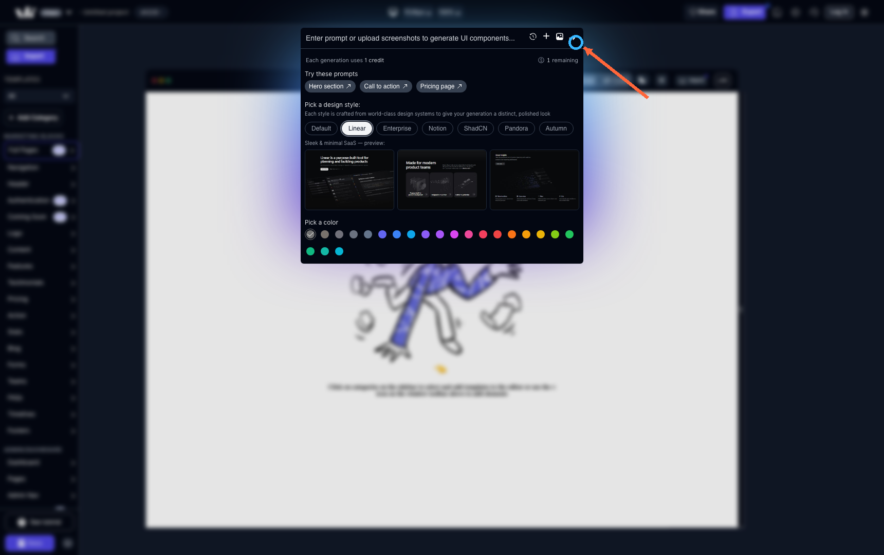 Generate your design